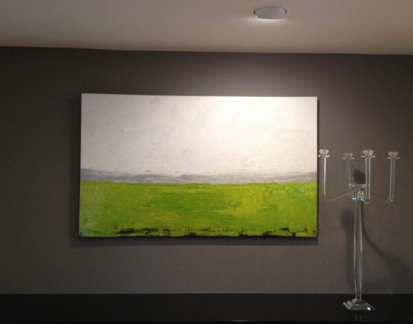 Anjou Pear on aqua