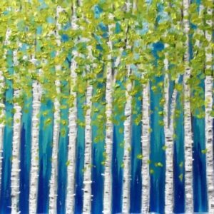 Moonlit Birch (no. 2)